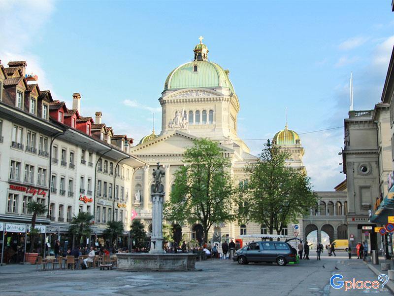 Parliament Building Bern Old Town