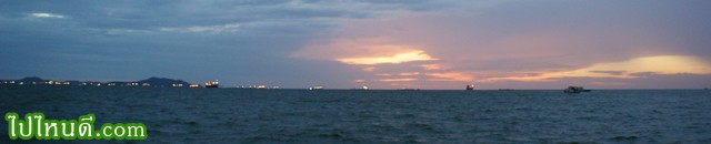 แสงสุดท้ายของวันที่ 7 ส.ค. 2553 ณ เกาะลอย
