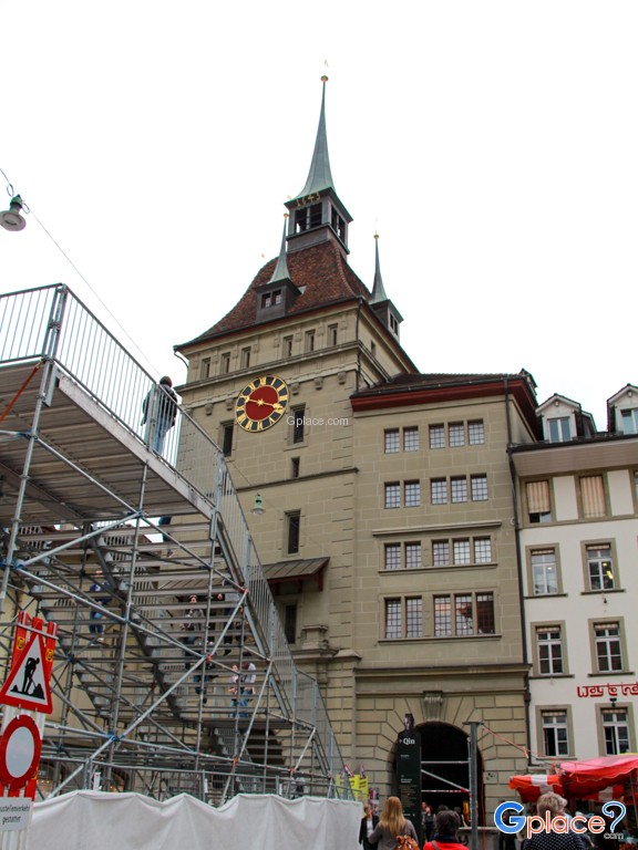 Markt gasse Street ขณะที่ผมไป กำลังก่อสร้างอยู่พอดี เม.ย. 56