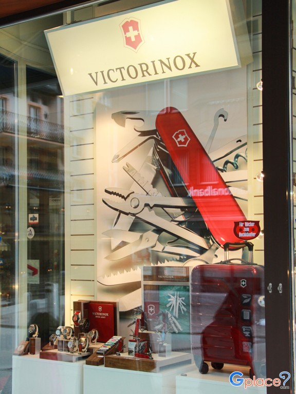 Victorinox similar to watch shop... you may find any place in Switzerland.
