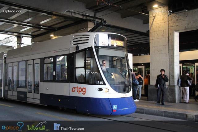 I began here, from the main train station in Geneva.