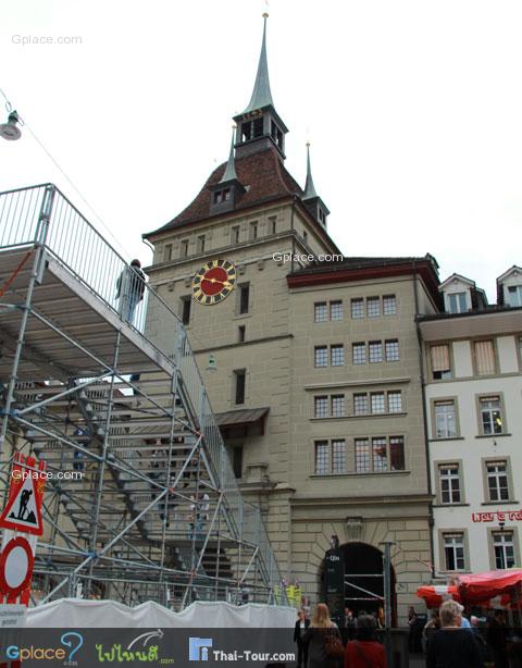 Markt gasse Street was under renovation... in Apr 2013