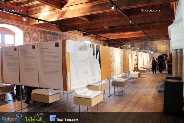 exhibition and models of Chateau de Chillon