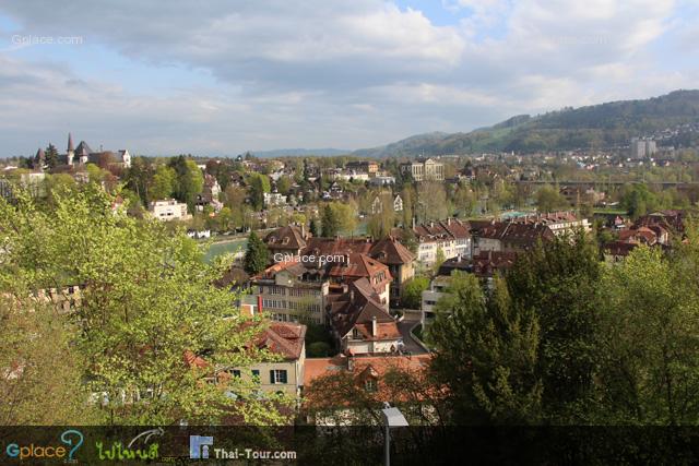 Here is one of 4 view points of Bern Old Town