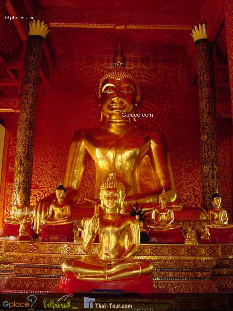 Principal Buddha Images in the Ubosot