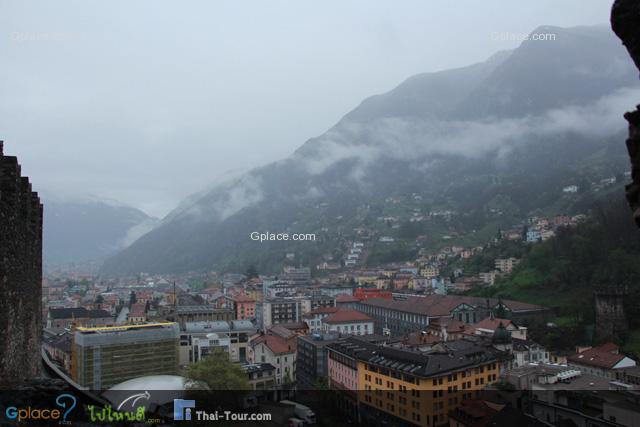 มุมนี้ชมวิวเมือง Bellinzona