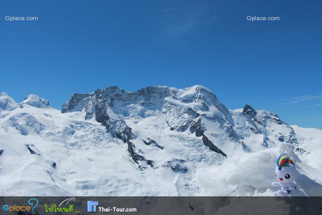 While walking to the restaurant, we might see a lot of mountains in a higher location.