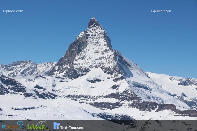 Matterhorn ถ่ายจากด้านบน (จุดชมวิว)