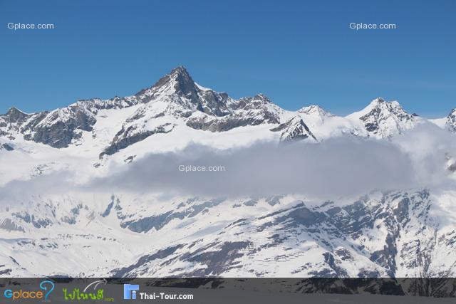 mountain view from the highest view point, Gornergrat