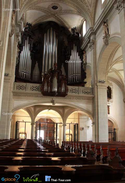 inside the church