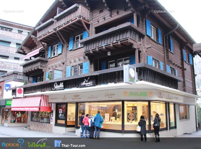 You may find a Rolex shop in all towns/cities in Switzerland, no exception even a small town - Zermatt.