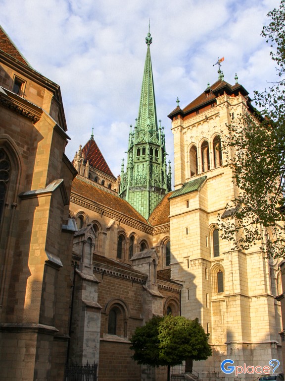 Saint Peter Cathedral in Geneva