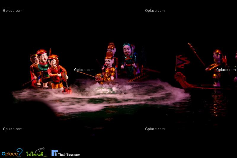 การเชิดหุ่นกระบอกน้ำ