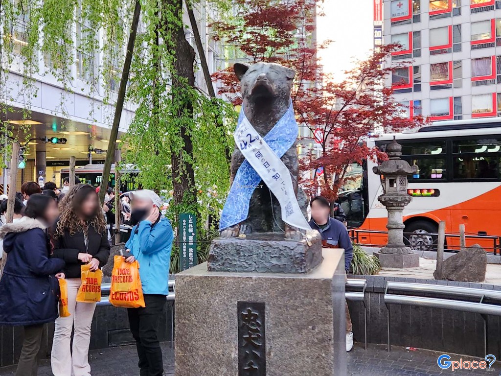 忠犬ハチ公像   Hachiko