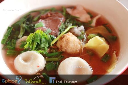 เกาเหลาเลือดหมูเวียงป่าเป้า