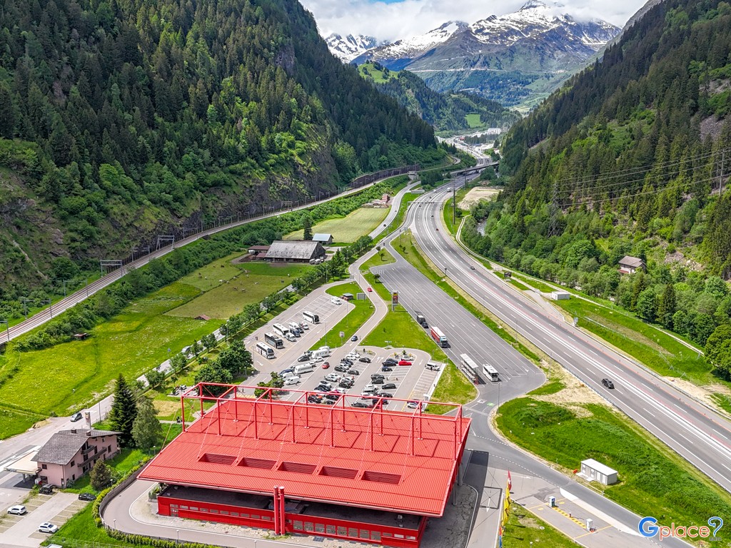 จุดแวะพักรถ ซาน ก็อตตาร์โด ฝั่งใต้