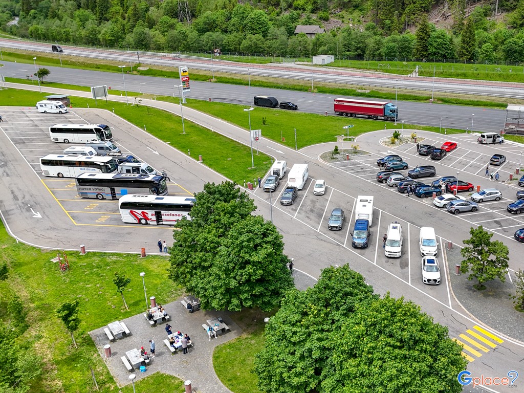 จุดแวะพักรถ ซาน ก็อตตาร์โด ฝั่งใต้