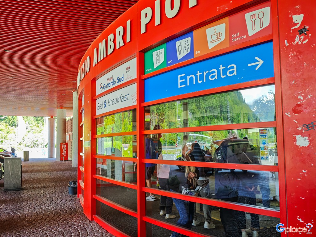 จุดแวะพักรถ ซาน ก็อตตาร์โด ฝั่งใต้