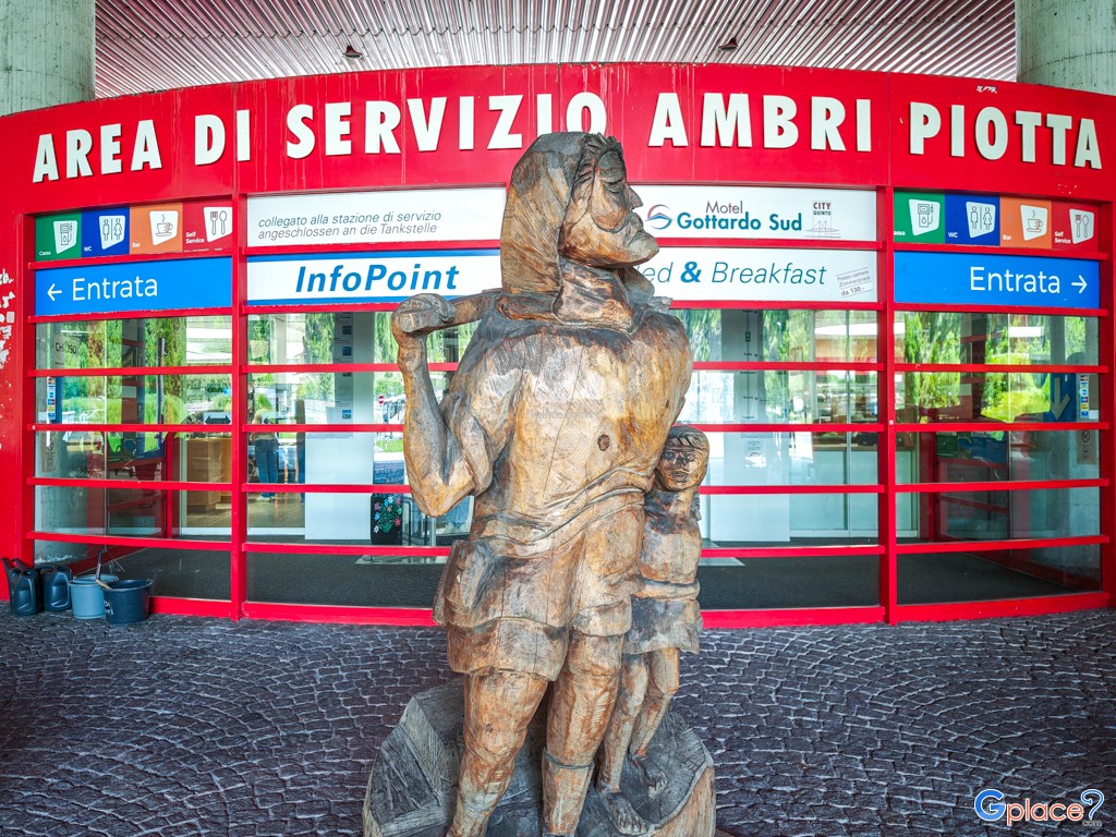 จุดแวะพักรถ ซาน ก็อตตาร์โด ฝั่งใต้