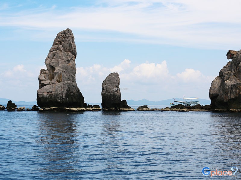 Ngam Yai Island岛和Ngam Noi Island岛