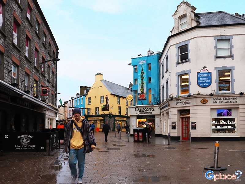 Galway City Centre Shopping Street
