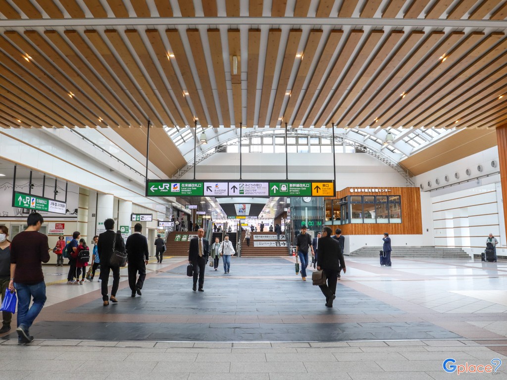 สถานีรถไฟ เจอาร์ นะงะโน