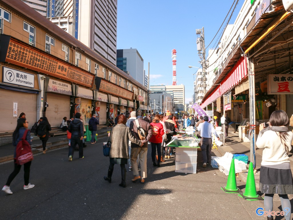 ตลาดปลาด้านนอก Jogai Shijo