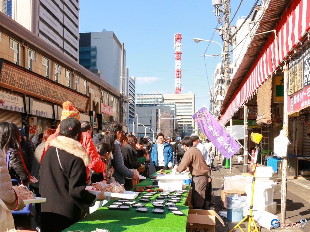 ตลาดปลาด้านนอก Jogai Shijo