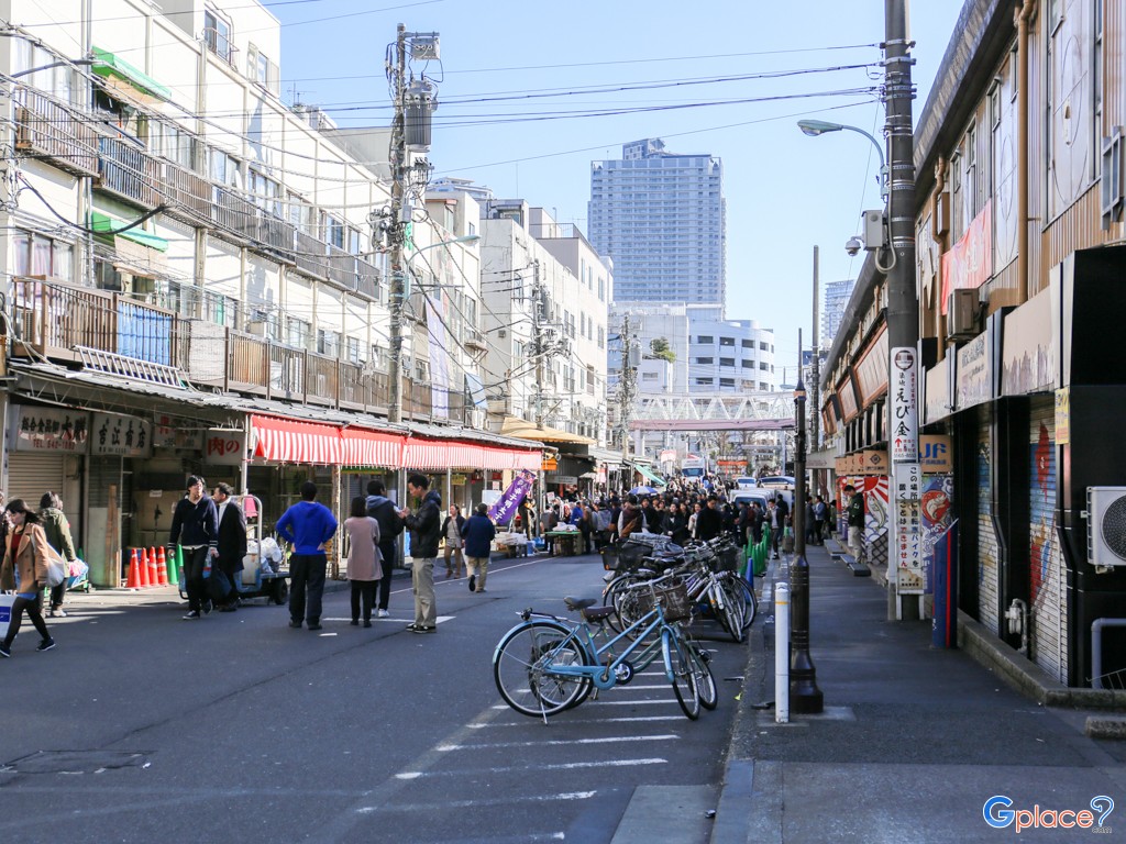 ตลาดปลาด้านนอก Jogai Shijo