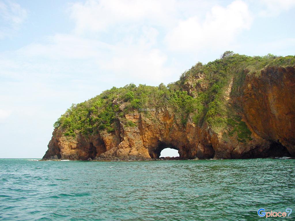 泰国中部天堂岛海湾