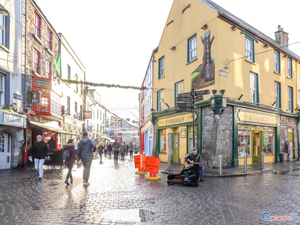 Galway City Centre Shopping Street