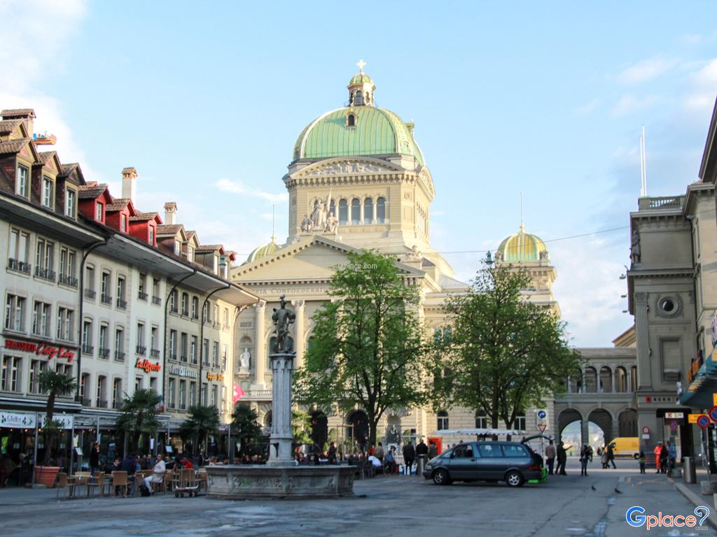 Parliament Building Bern Old Town