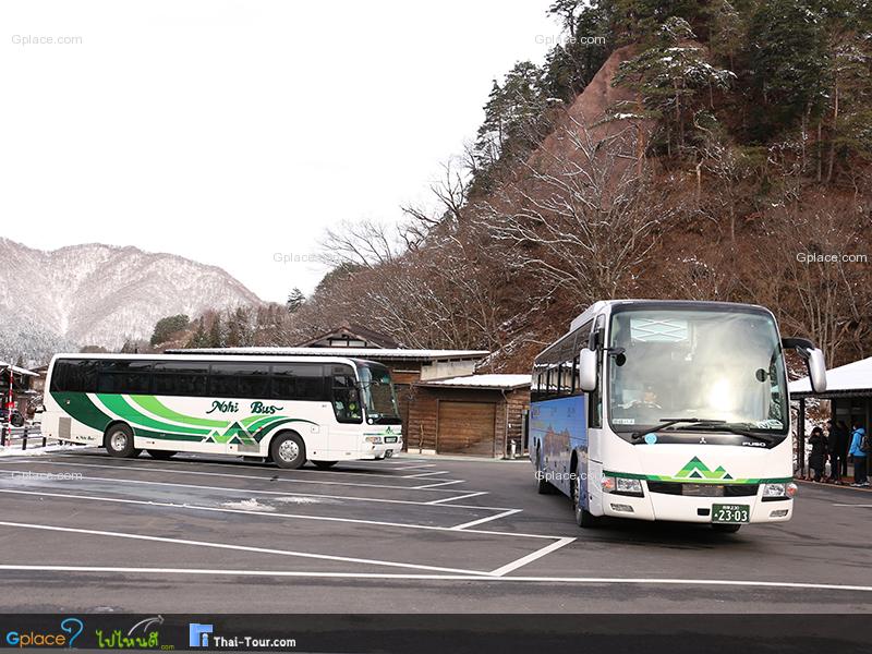 ป้ายรถเมล์ ชิราคาวาโกะ Shirakawago Bus Stop