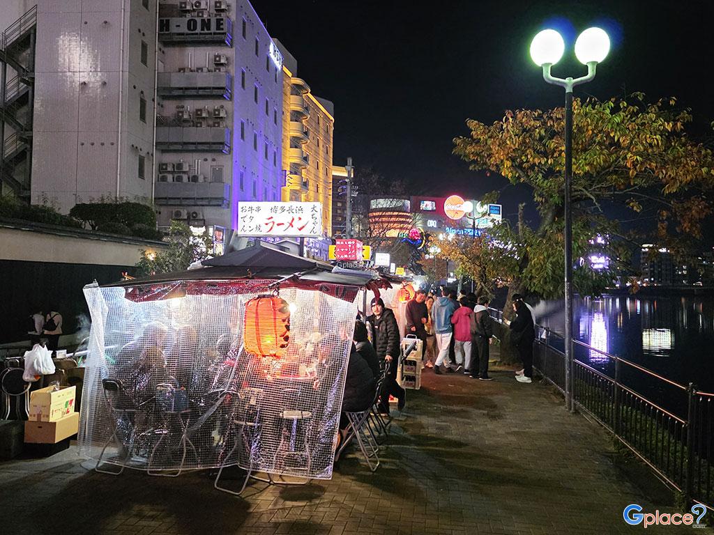 Fukuoka Nakasu Food Stalls Street