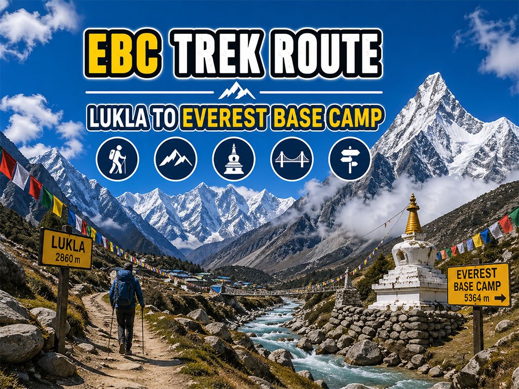 Everest Base Camp Trek Route