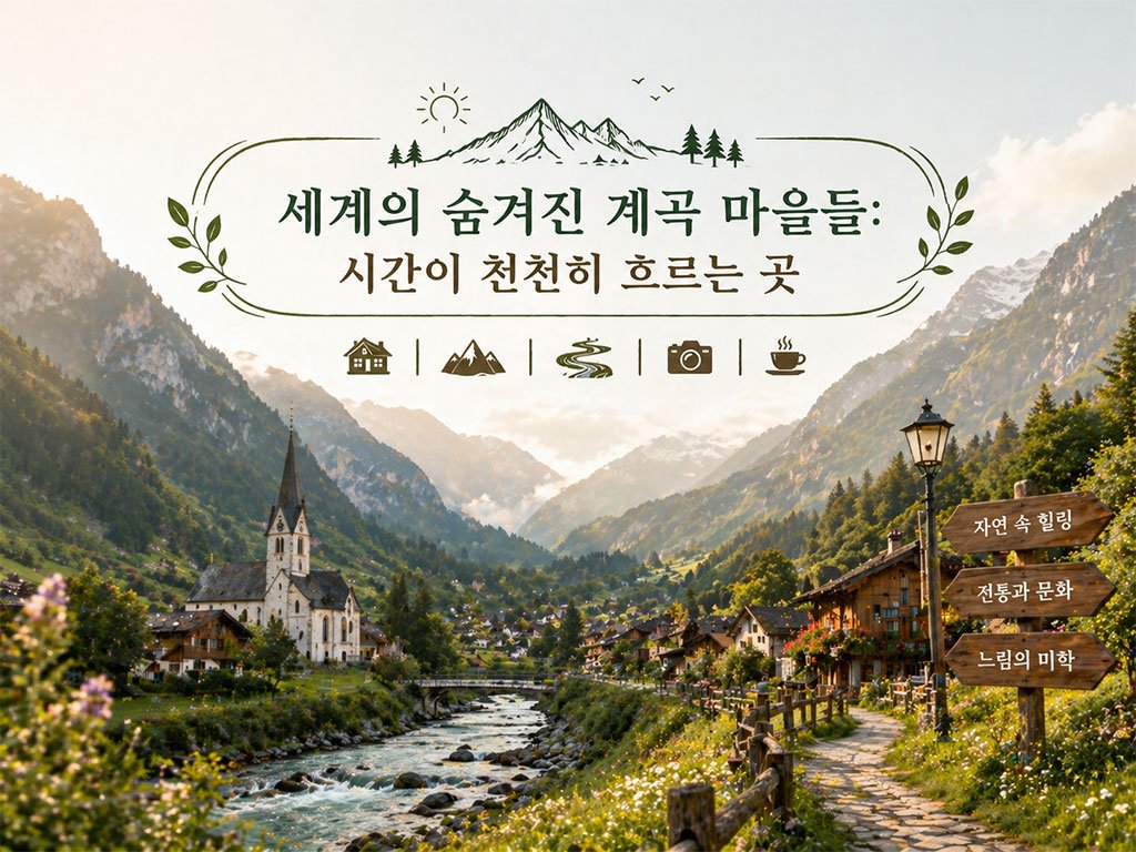 세계의 숨겨진 계곡 마을들
