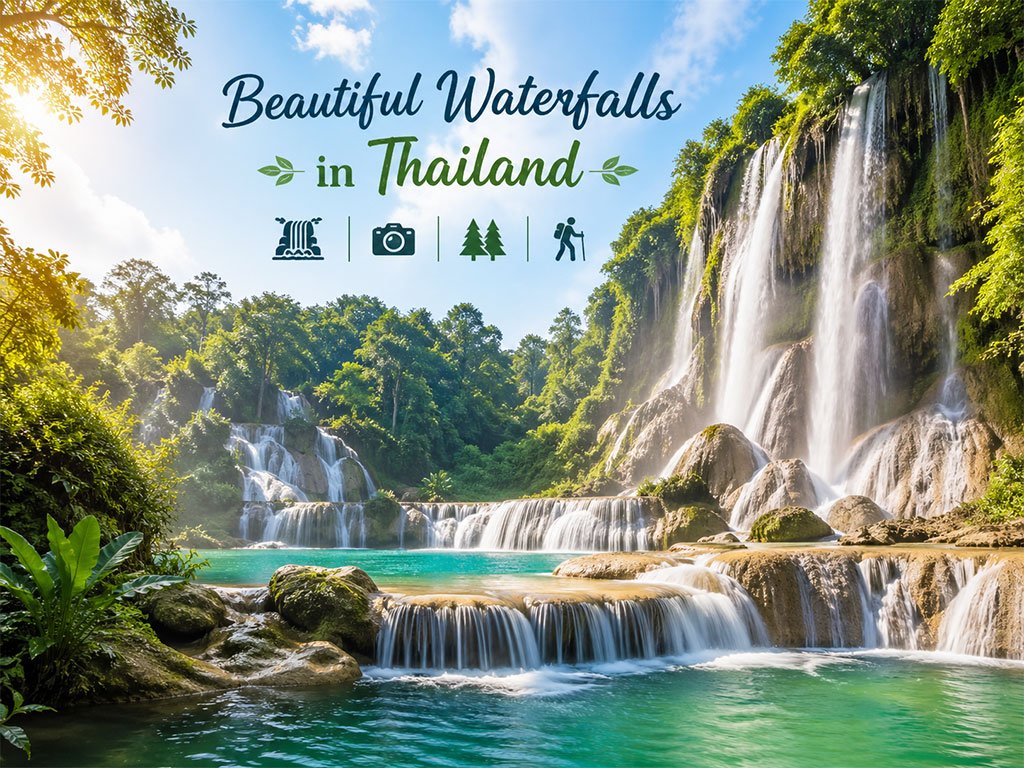 Beautiful Waterfalls in Thailand