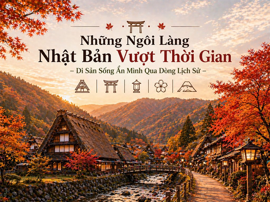 Những Ngôi Làng Nhật Bản Vượt Thời Gian