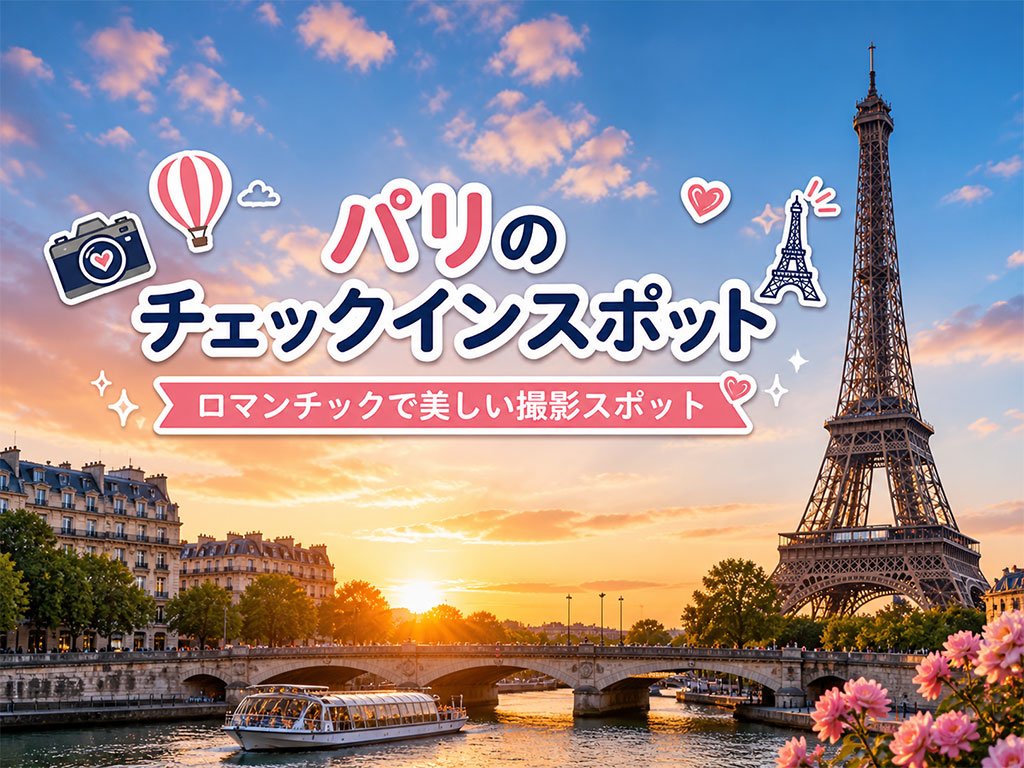 パリでチェックインすべき人気スポット