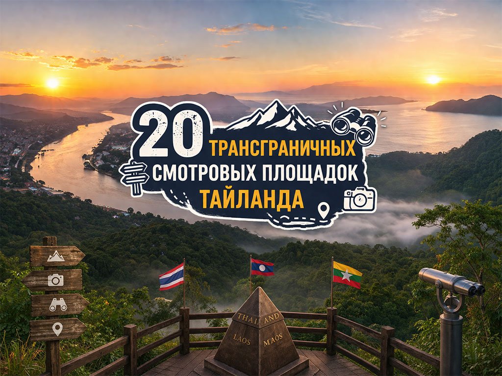 20 трансграничных смотровых площадок Таиланда