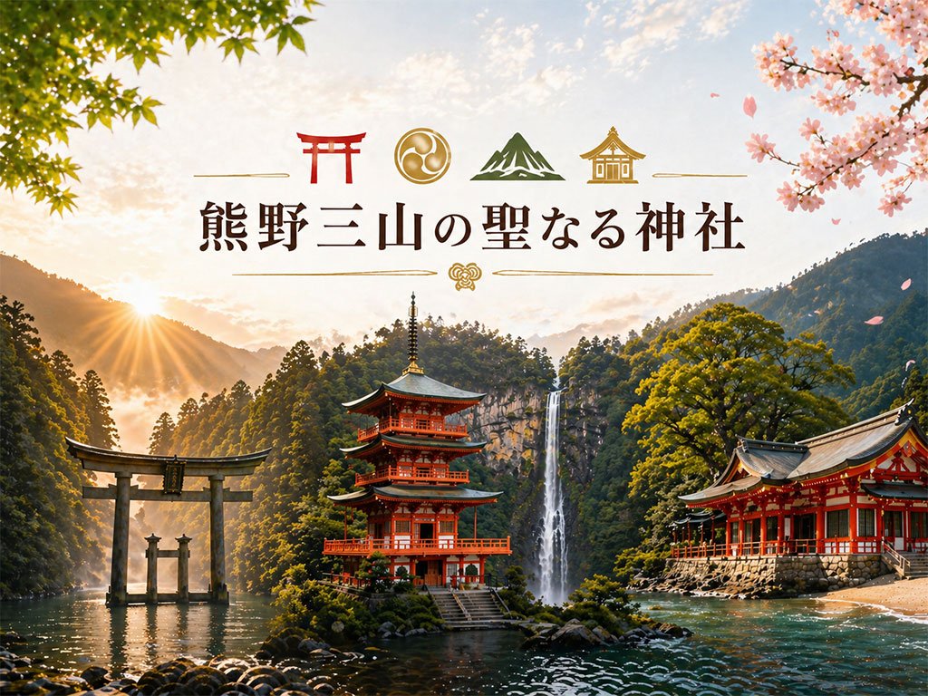 熊野三山の聖なる神社