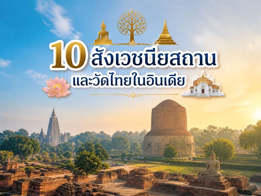 10 สังเวชนียสถาน และวัดไทยในอินเดีย–เนปาล