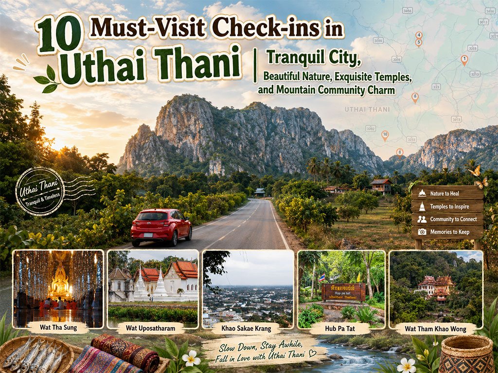 10 Must-Visit Check-ins in Uthai Thani