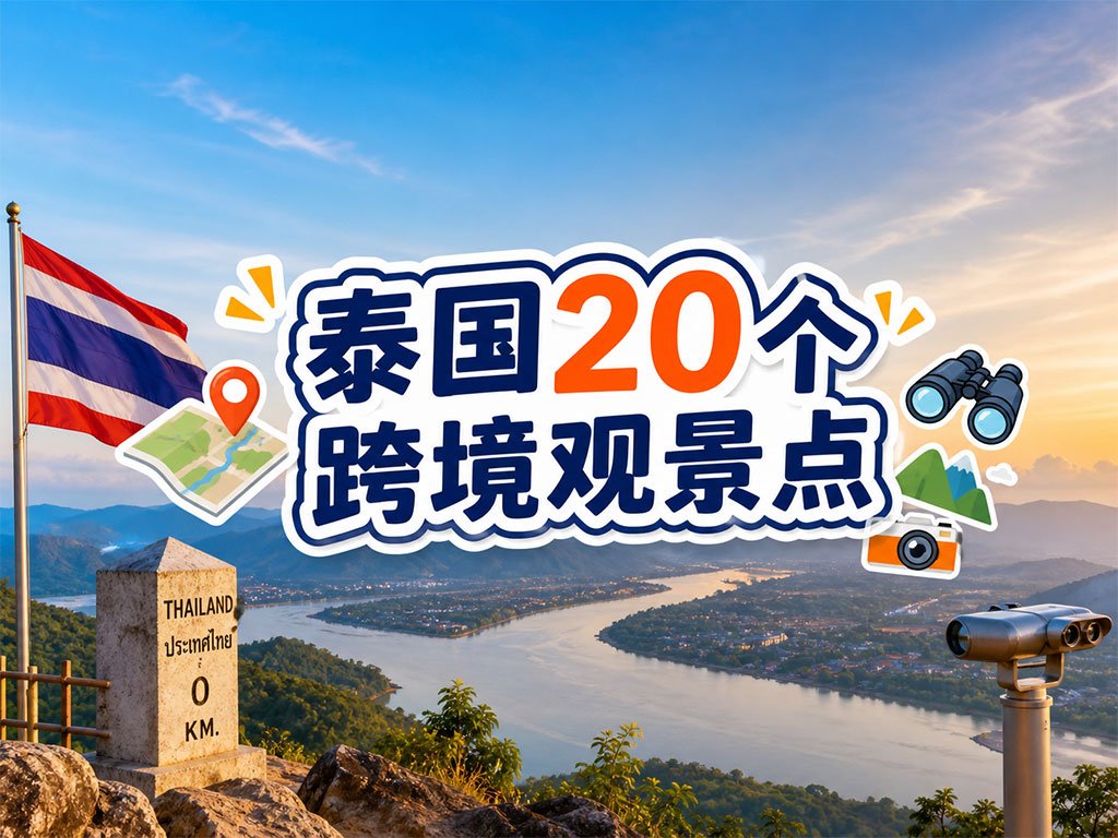 泰国20个跨境观景点