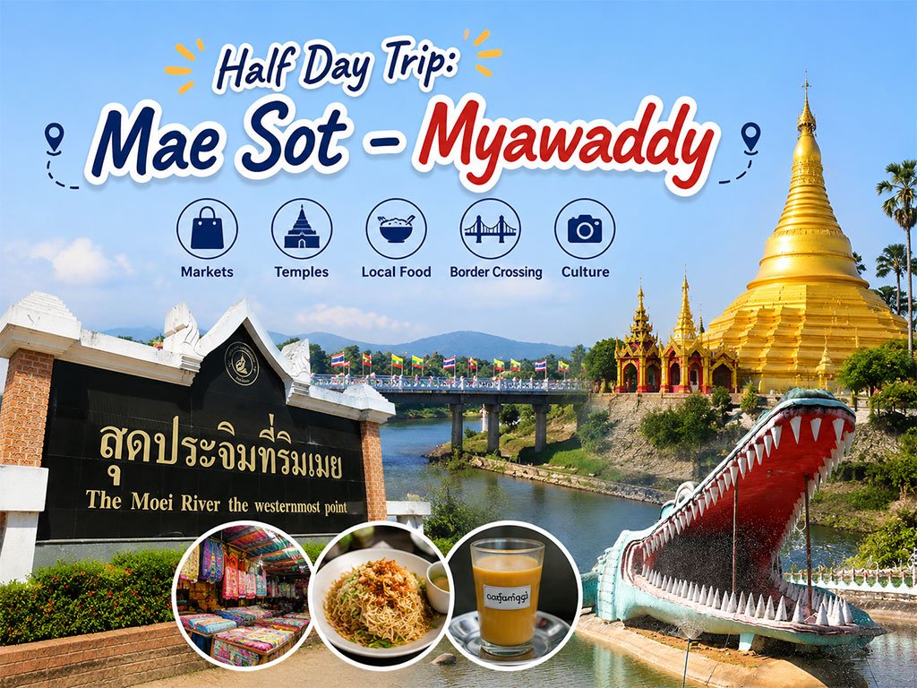 Мае Сот – Миау Дэи на один день, утро-вечер