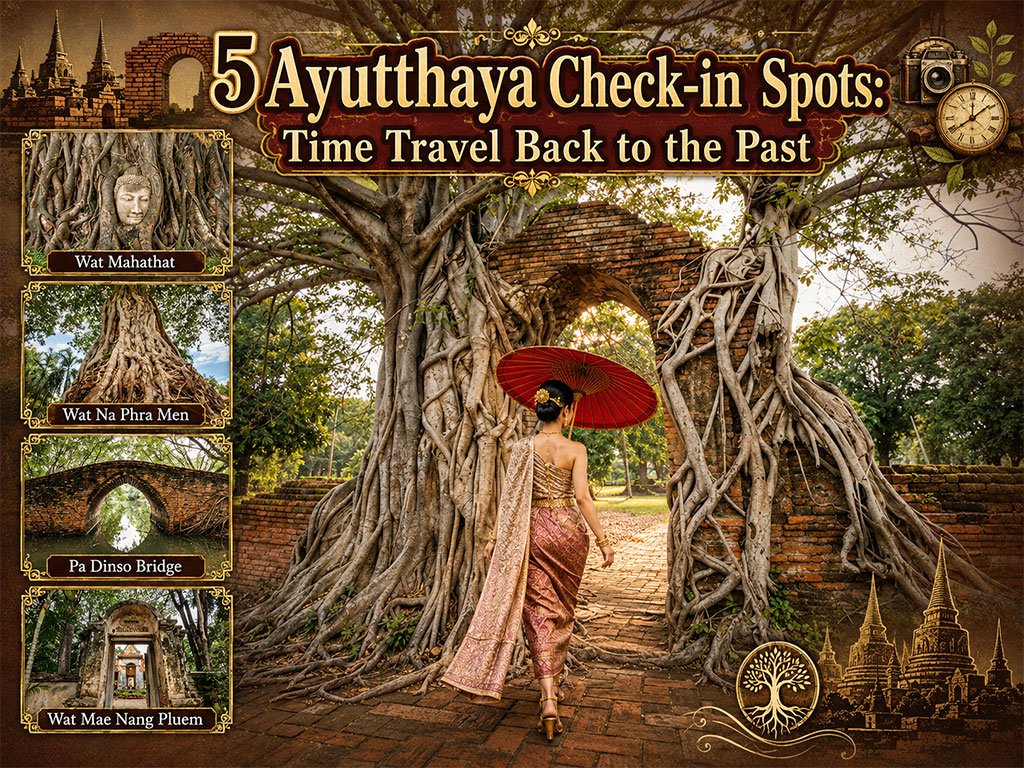 5 Ayutthaya Check-in Spots: Time Travel Back