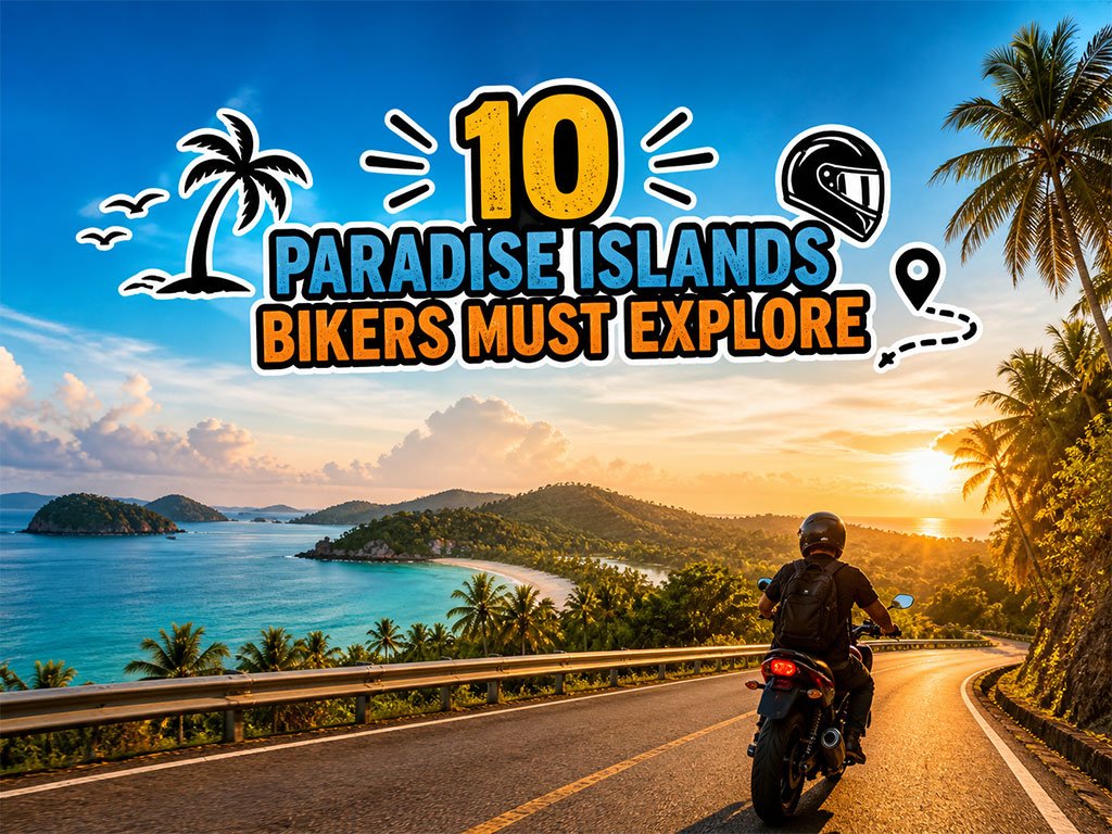 10 hòn đảo thiên đường mà các biker phải khám phá
