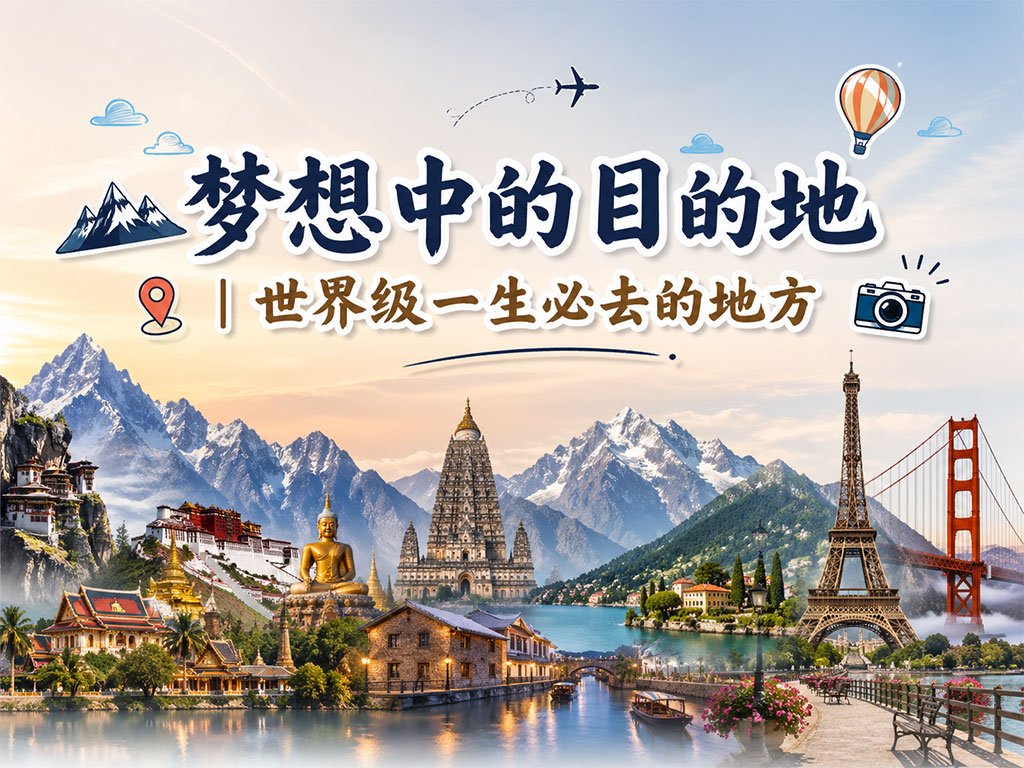 梦想中的目的地，一生必须去一次