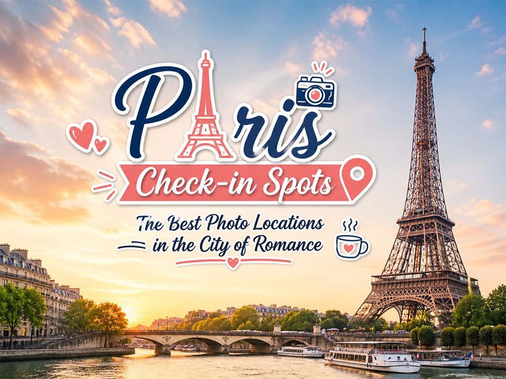Lokasi Popular untuk Check-in di Paris