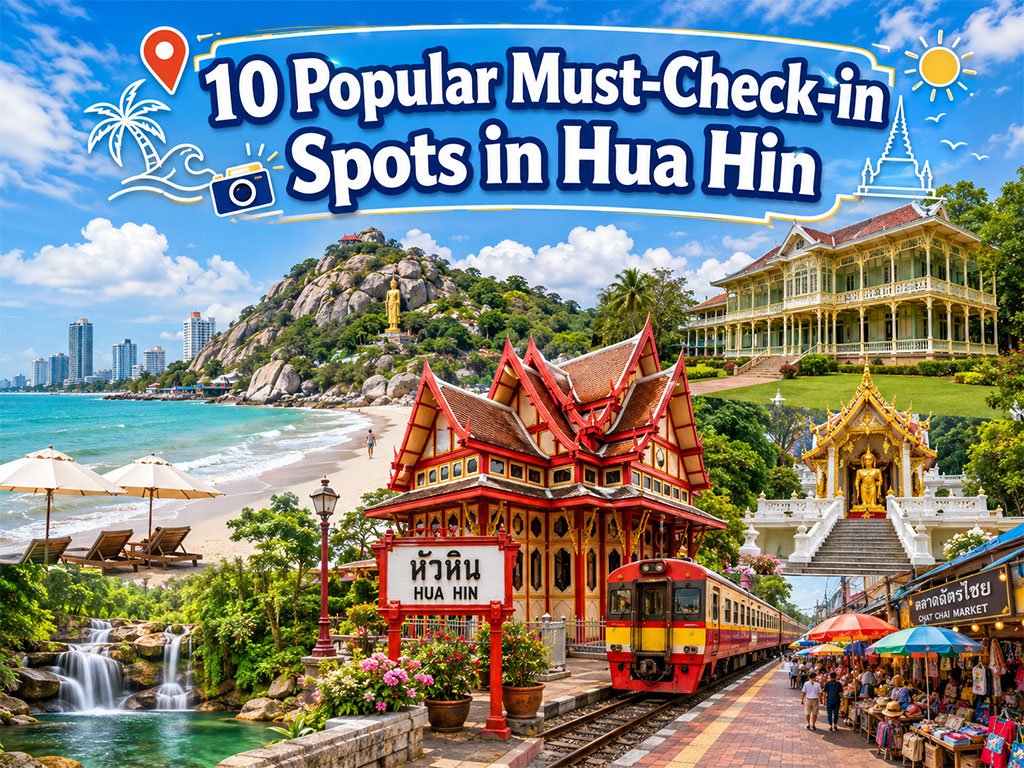 10 beliebteste Sehenswürdigkeiten in Hua Hin